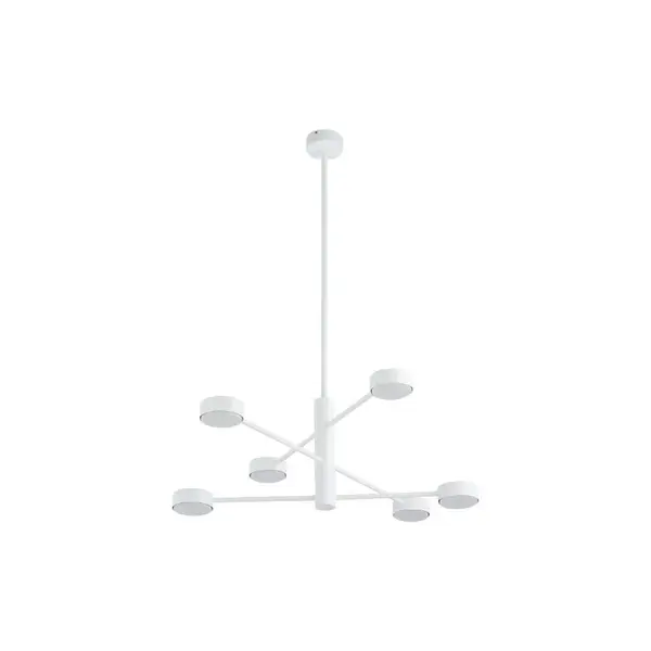 Lampă suspendată ORBIT 6L - Alb