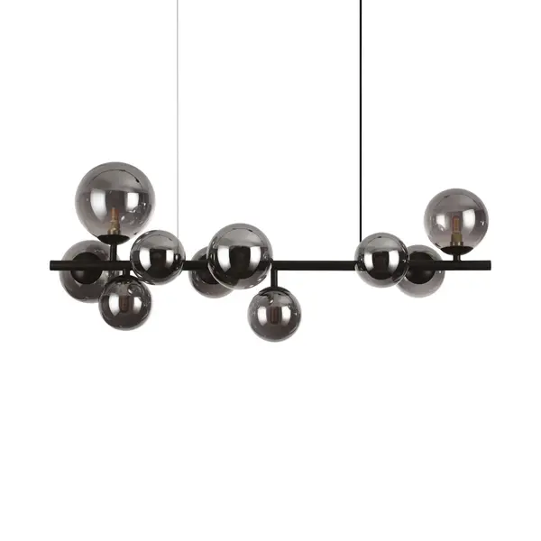 Lampa suspendata OSVALD LINEAR - Negru