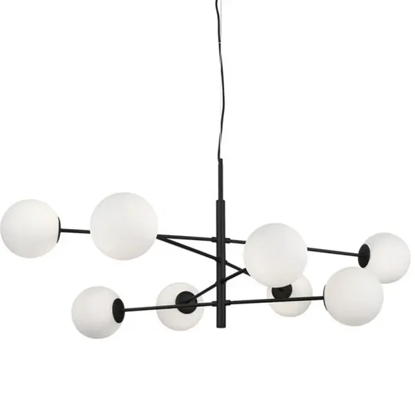 Lampa suspendata OVY 8 - Negru