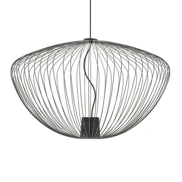 Lampa suspendata PAOLA L - Gri inchis