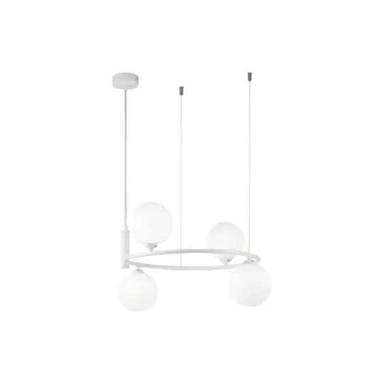 Lampă suspendată PARK 4L - Alb