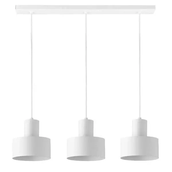 Lampă suspendata RIF 3L - Alb