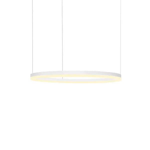 Lampa suspendata SELMA Ø100 CM - Alb