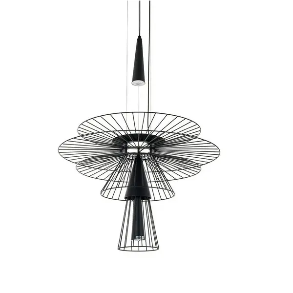 Lampa suspendata SESTA - Negru