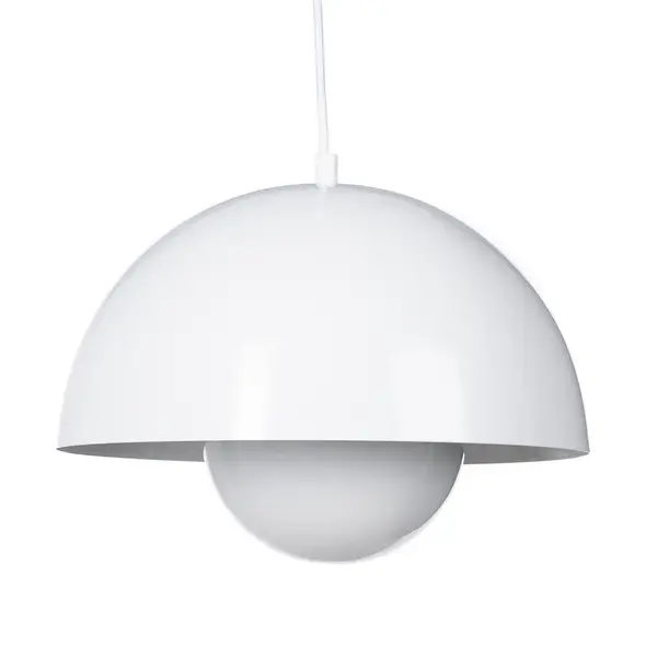 Lampa suspendata SOLERA Ø30CM - Alb