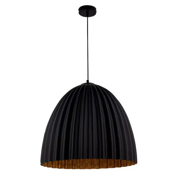 Lampă suspendată TELMA BLACK/COPPER - 70CM