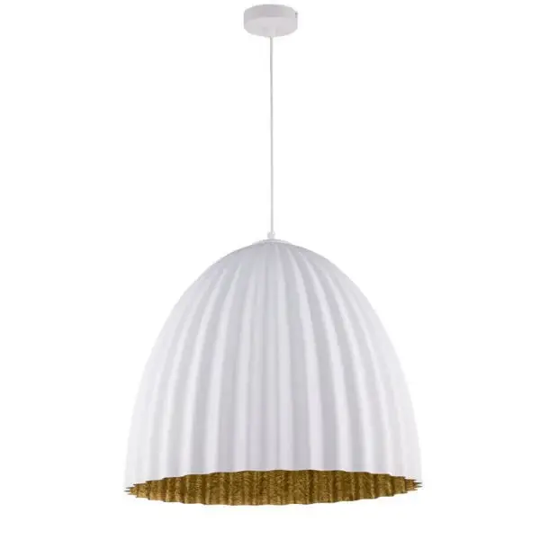 Lampă suspendată TELMA WHITE/GOLD - 70CM