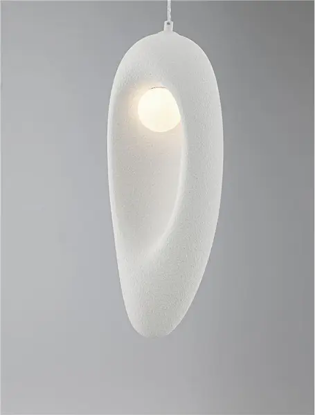Lampa suspendata TEMPUS 48CM - Alb