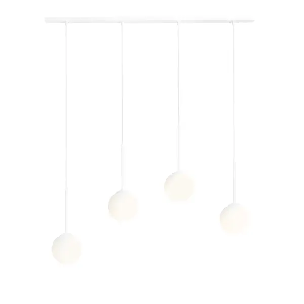 Lampa suspendata TEZUL QUATTRO - Alb