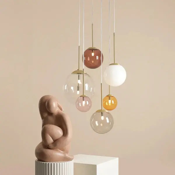 Lampa suspendata TEZUL RING MULTICOLOUR - Default Title