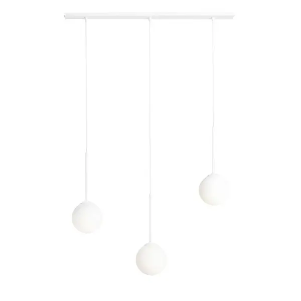 Lampa suspendata TEZUL TRIO - Alb