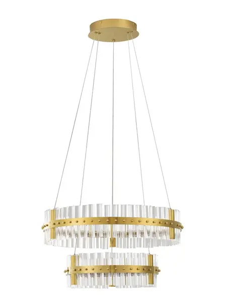 Lampa suspendata TRIAC dimabila KEZO DUO - Gold