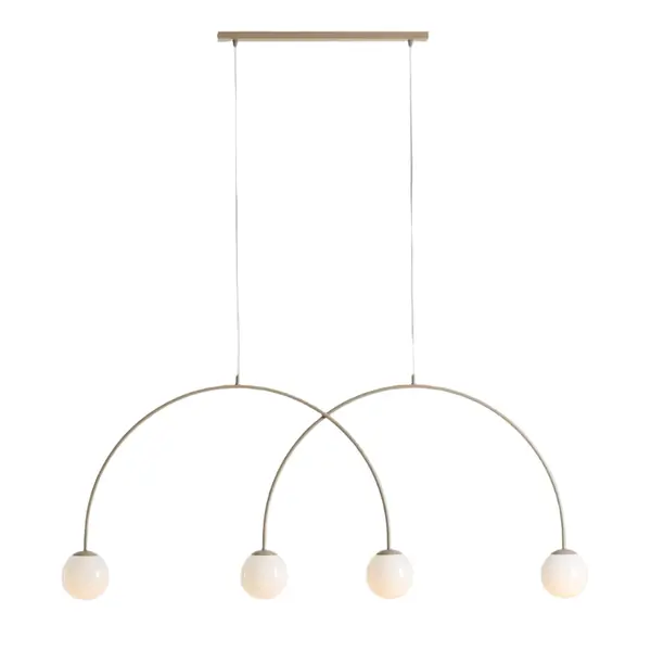 Lampa suspendata VARSTI QUATTRO L - Beige