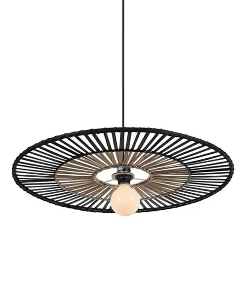 Lampa suspendata VELINA BLACK - 60 cm