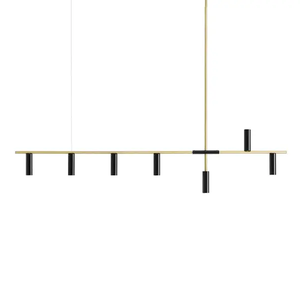 Lampa suspendata VERAN 7 BRASS - Default Title