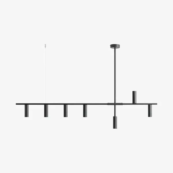 Lampa suspendata VERAN 7 - Negru