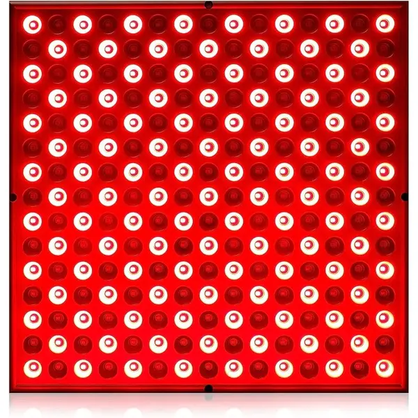 Lampa Terapeutica, Zamo®, pentru Fototerapie, 660nm si 850nm infrarosu, 37x34cm, Accesorii incluse, 112 LED-uri