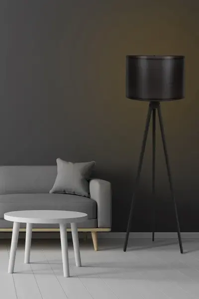 Lampadar 120 Negru