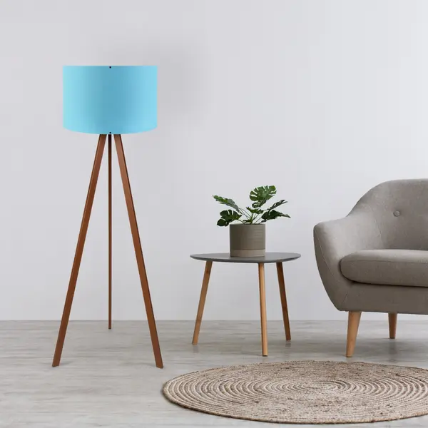 Lampadar AYD-1517 Albastru 38x38x140 cm
