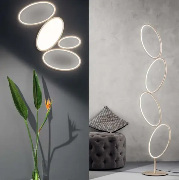 Lampadar BOBEN - Gold