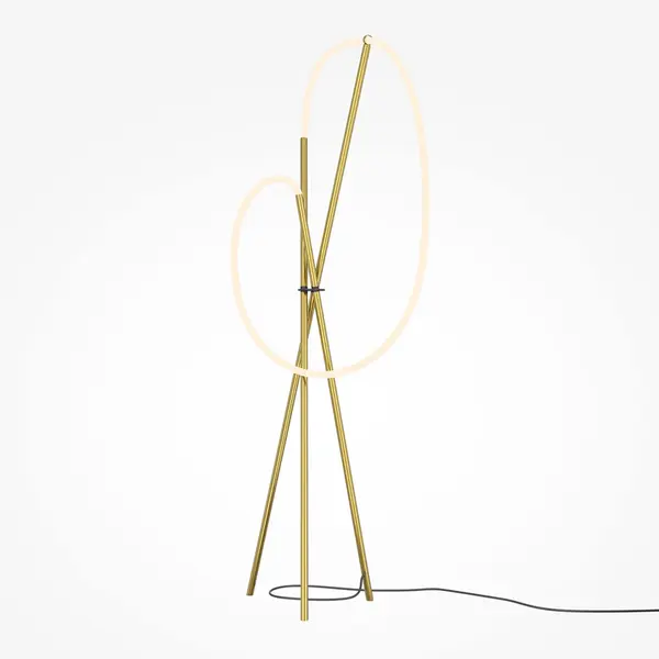 Lampadar dimabil CROCHET - Gold