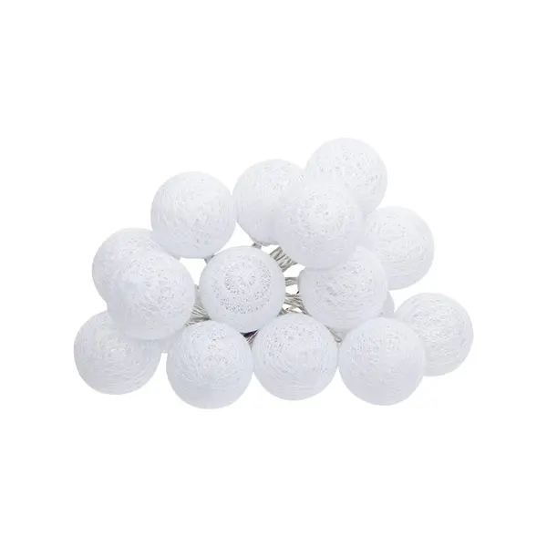 Lampi LED Decorative cu Functie Batoni, PVC Alb, 260 cm, 260 cm