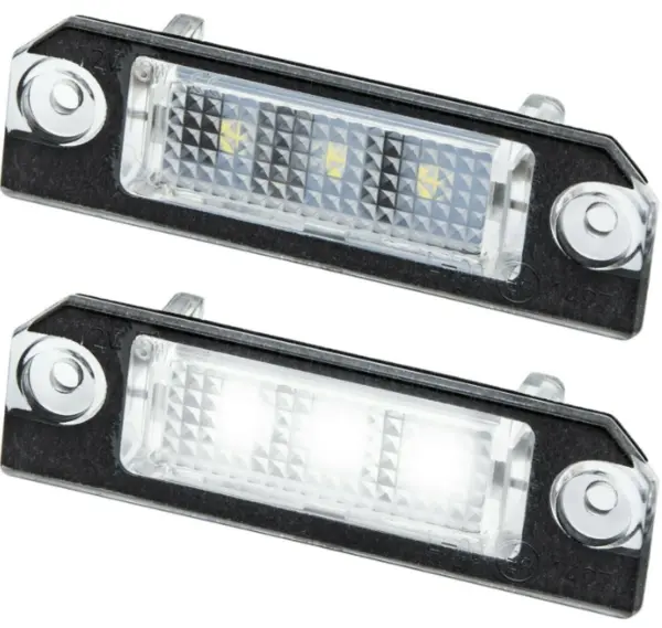 Lampi numar LED VW Golf 4 5 6 7 Lupo Passat CC 2008-2012 Passat 4D Passat cc 09 New Beettle/Cabrio Polo/Derby Phaenton EOS cu Canbus