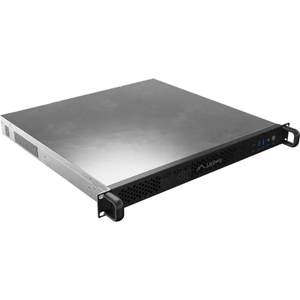 LANBERG Cabinet Lanberg Rackmount server sasiu ATX 420/10 19/1U, Negru