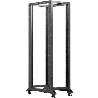 LANBERG Cabinet metalic Lanberg OR01-6042-B 42U, Open rack, 600 x 1000, Negru