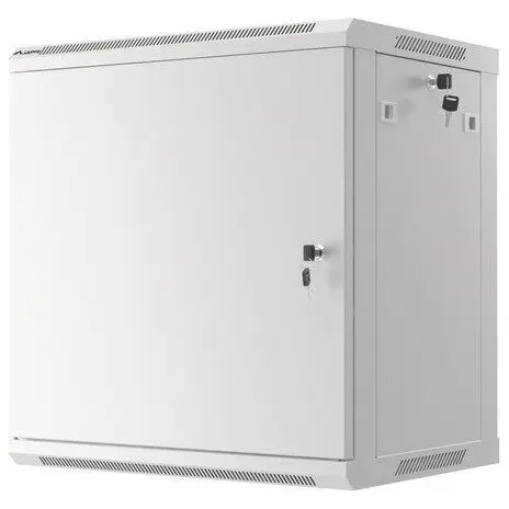 LANBERG Cabinet metalic Lanberg WF01-6412-00S 12U, Wall mount, 450 mm, Metal door, Gri