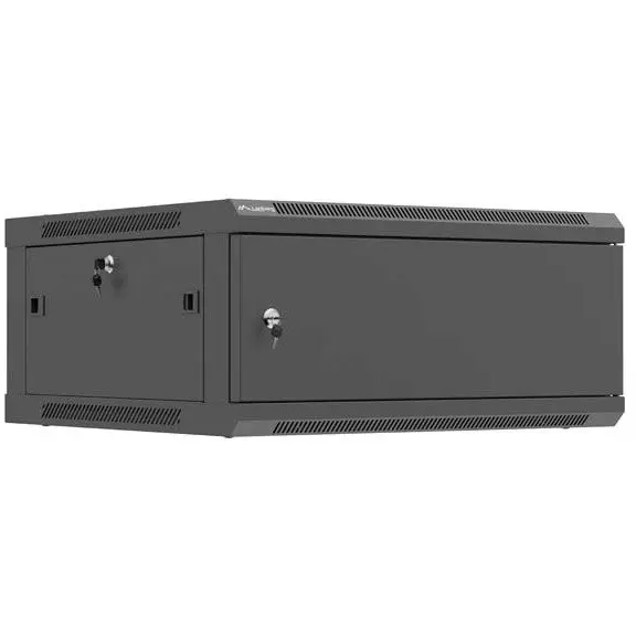 LANBERG Cabinet metalic Lanberg WF01-6604-00B 4U, Wall mount, 600 x 600, Metal door, Negru