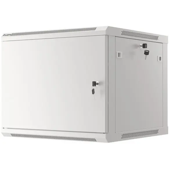 LANBERG Cabinet metalic Lanberg WF01-6609-00S 9U, Wall mount, 600 mm, Metal door, Gri
