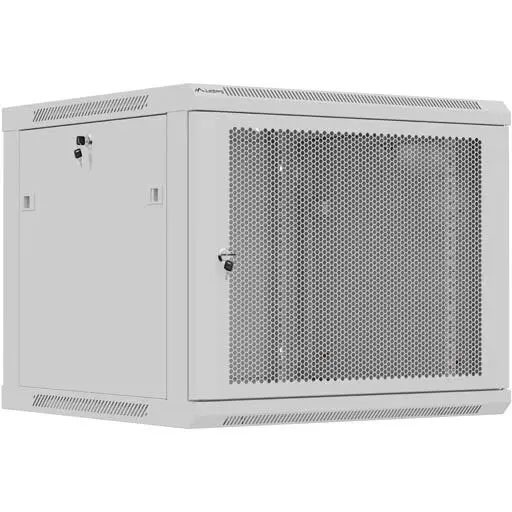 LANBERG Cabinet metalic Lanberg WF01-6609-23S 9U, Wall mount, 600 x 600, Metal door, Gri