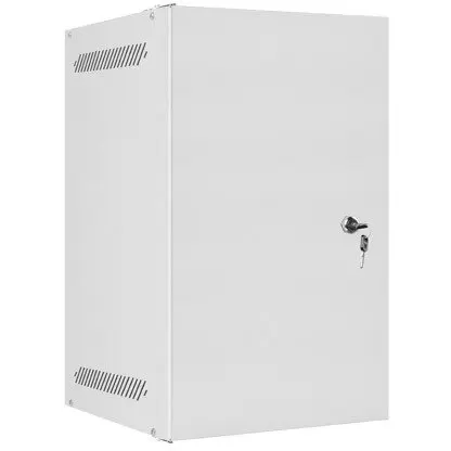 LANBERG Cabinet metalic Lanberg WF10-2309-00S 9U, Wall mount, 310 mm, Metal door, Gri