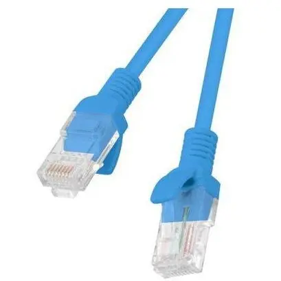 LANBERG Cablu de retea din fibra optica Lanberg PCF6-10CC-0100-B, RJ45 cat.6 FTP 1m, Albastru