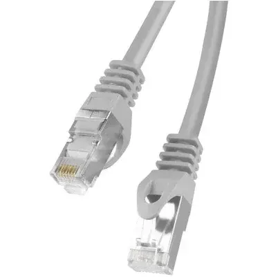 LANBERG Cablu de retea din fibra optica , Lanberg , RJ45 cat.6 FTP 5m , Gri