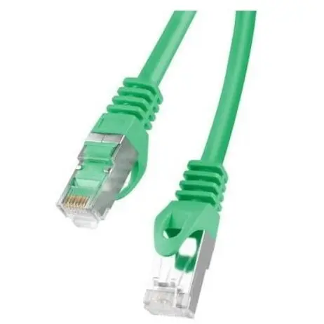 LANBERG Cablu de retea din fibra optica , Lanberg , RJ45 cat.6 FTP 0.5m , verde