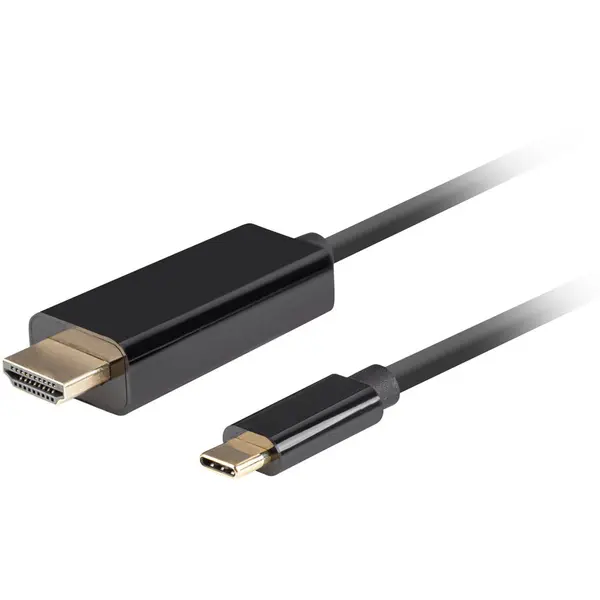 LANBERG Cablu USB-C(M) HDMI(M) 3 m 4K 60Hz negr