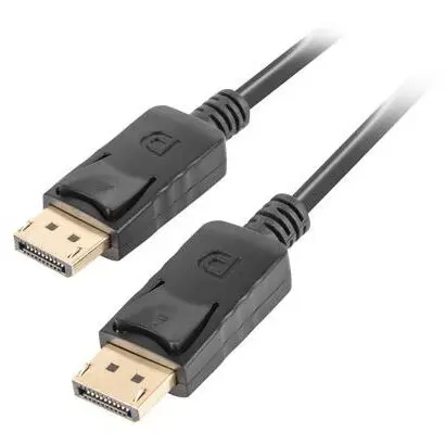LANBERG Cablu video Lanberg DisplayPort Male - DisplayPort Male, v1.2, 0.5m, Negru