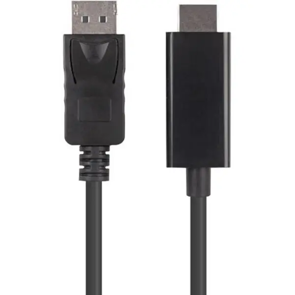 LANBERG Cablu video Lanberg DisplayPort Male la HDMI Male, v1.1, 3 m, Negru