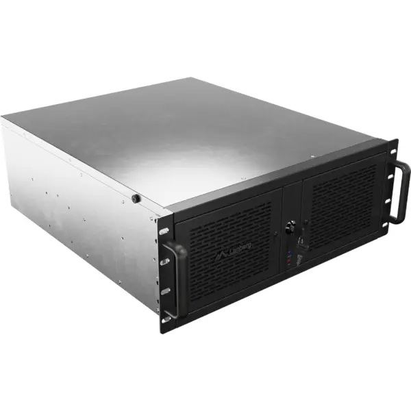 LANBERG Carcasa server Lanberg ATX 520/12 19''/4U, Negru