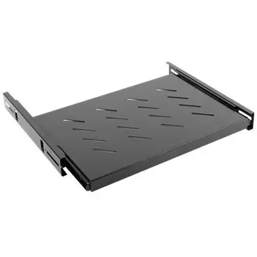 LANBERG Etajera culisanta Lanberg 19 inch sliding shelf, 1U, 465x347mm, Negru