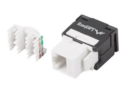 Lanberg KSUA 2000 - Keystone RJ45 Cat.6A UTP, LSA 180 , Toolless