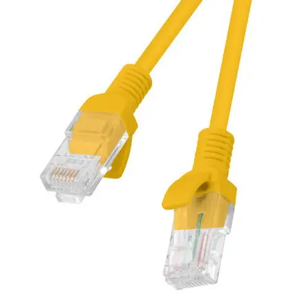 LANBERG Lanberg Patchcord RJ45 cat. 6 UTP 2m , galben