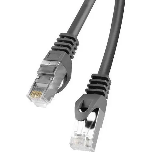LANBERG LANBERG PCF6-10CC-0100-BK Lanberg Patchcord RJ45 cat.6 FTP 1m Black