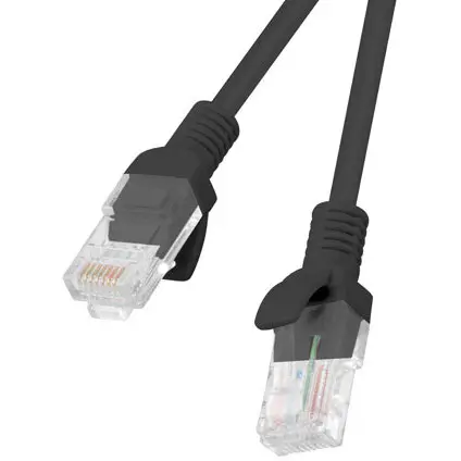 LANBERG LANBERG PCU5-20CC-0300-BK Lanberg Patchcord RJ45 cat. 5e UTP 3m black, 10-Pack