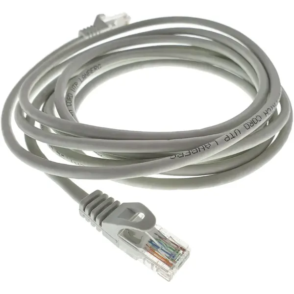 LANBERG LANBERG PCU5-20CC-0300-S Lanberg Patchcord RJ45 cat. 5e UTP 3m Gray, 10-Pack