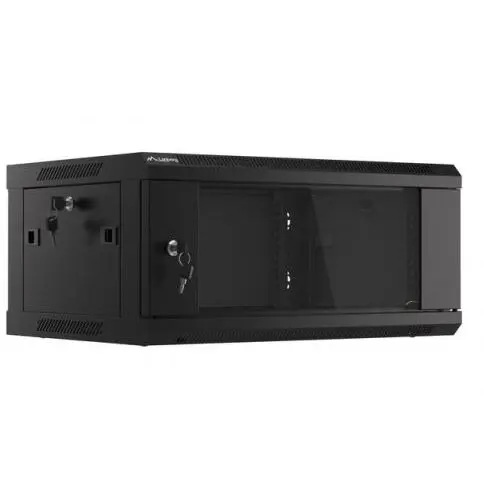 LANBERG Lanberg wall-mounted rack 19'' demounted flat pack 4U/600x450mm black