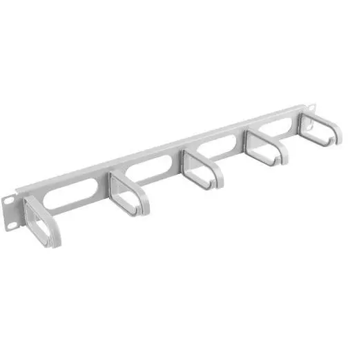 LANBERG Organizator de cabluri Lanberg AK-1205-S, tip B 19 inch, 1U, Gri