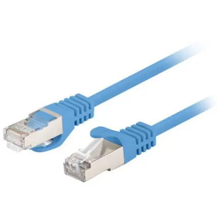 LANBERG Patch Cord Laberg PCF6-20CC-0100-B, CAT.6, FTP, 1 m, albastru